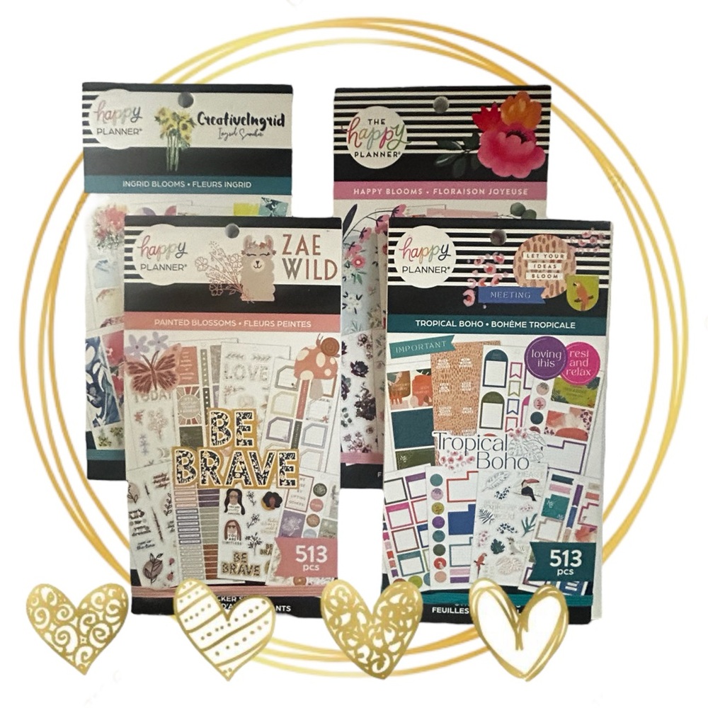 The Happy Planner Stickerbooks Bundle